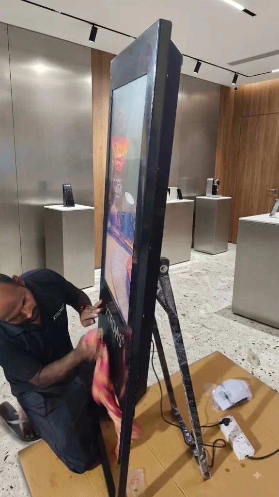 XTROWS Easel Digital Standee — view 5