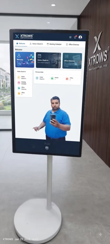 XTROWS Portable PCAP Touch Standee — view 2