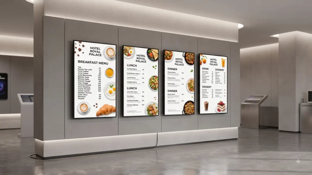 XTROWS Digital Menu Board — view 7