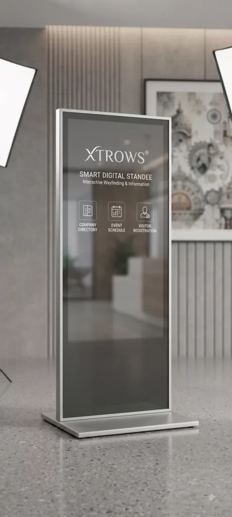 XTROWS Digital Standee — view 13