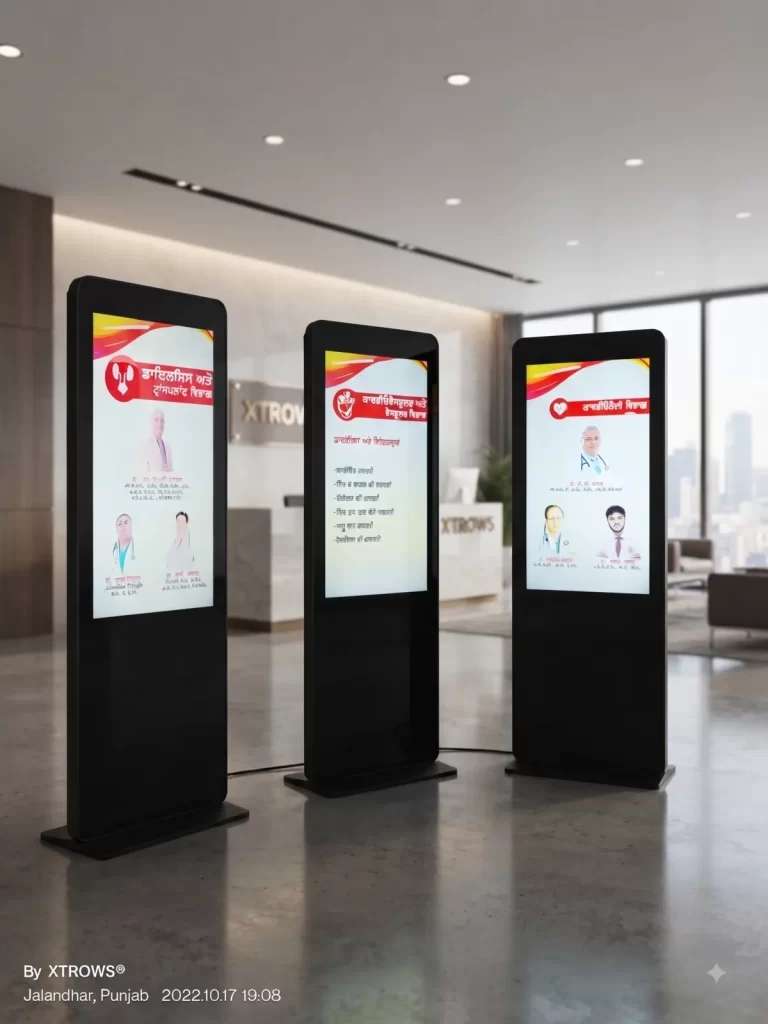 XTROWS Digital Standee — view 15