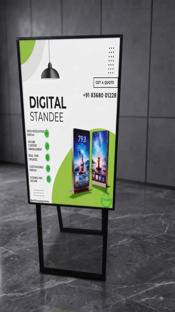 XTROWS Easel Digital Standee — view 7