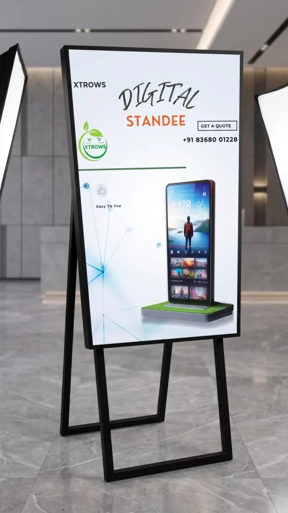 XTROWS Easel Digital Standee — view 17
