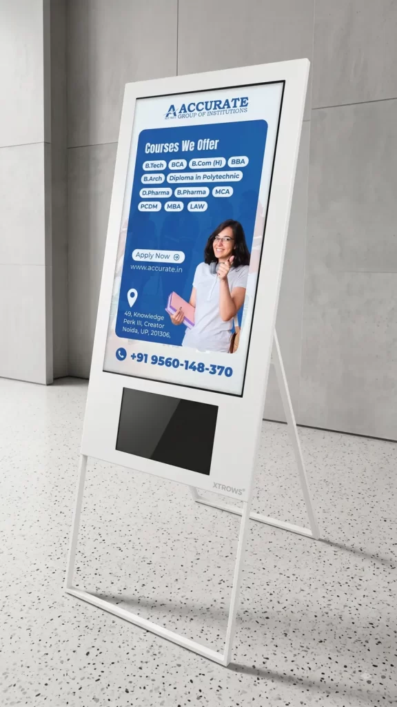 XTROWS Easel Digital Standee — view 9