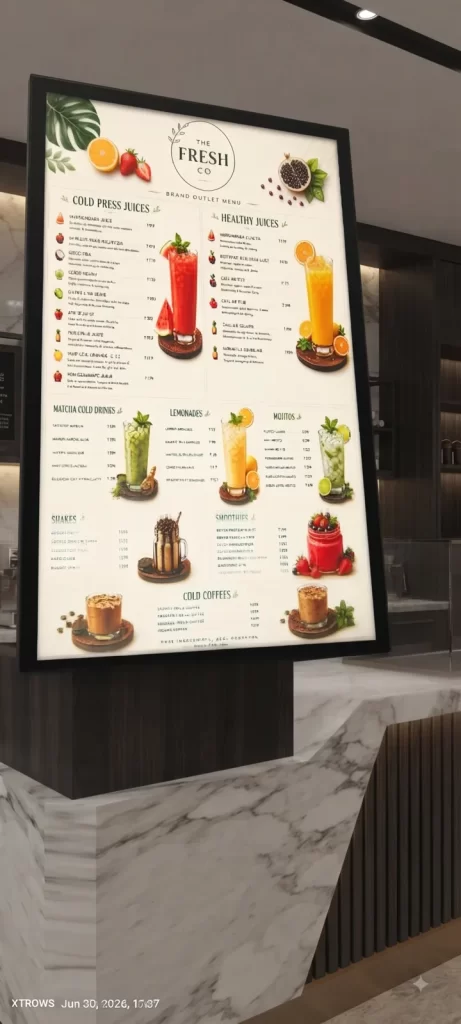XTROWS Wall-Mount Commercial Display — view 9
