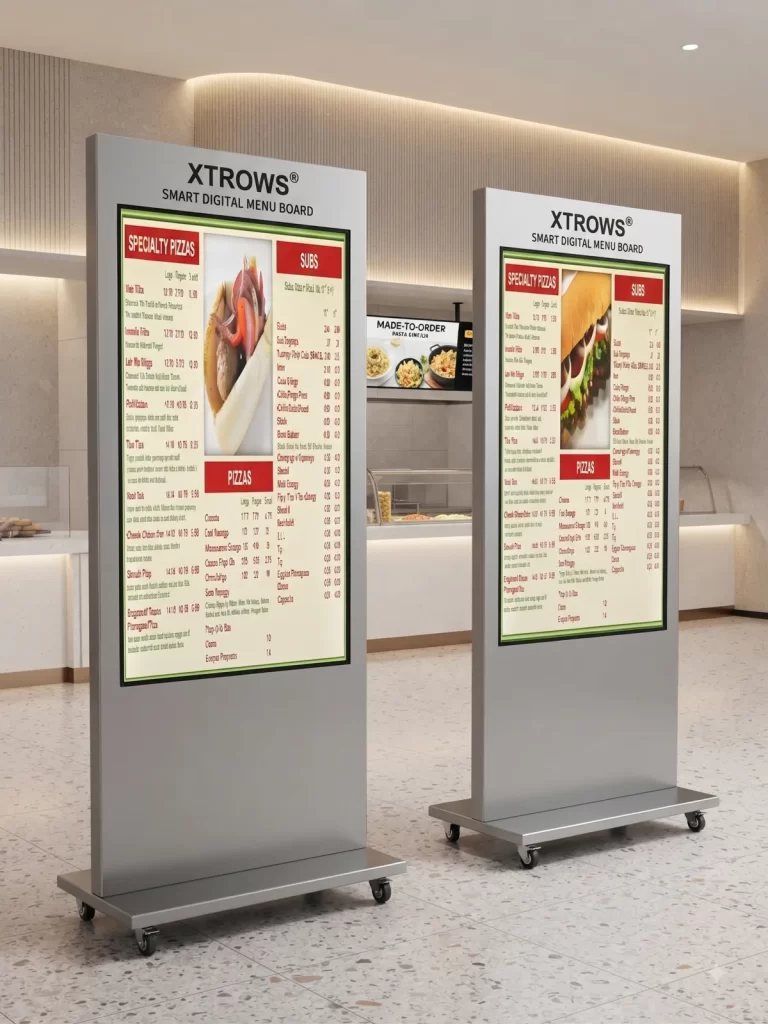 XTROWS Digital Standee — view 52