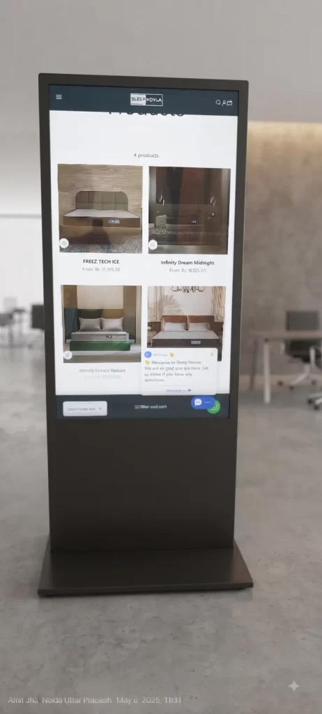 XTROWS Digital Standee — view 35
