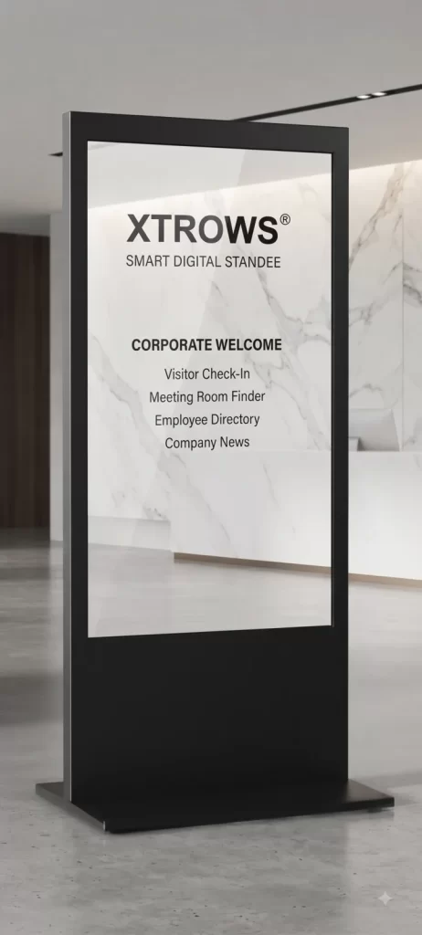 XTROWS Digital Standee — view 57
