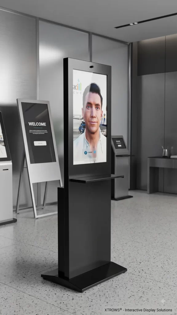 XTROWS AI Standee — view 1