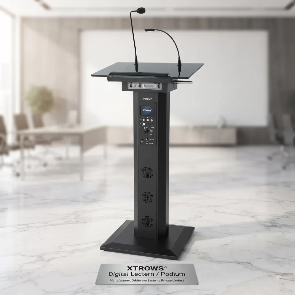 XTROWS Audio Podium — view 4