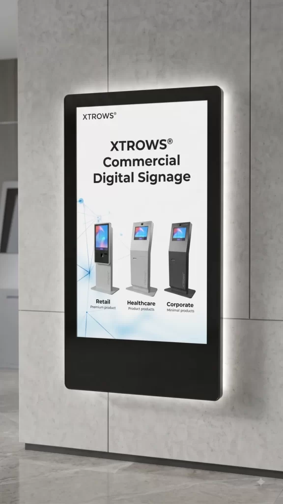 XTROWS Wall-Mount Commercial Display — view 17
