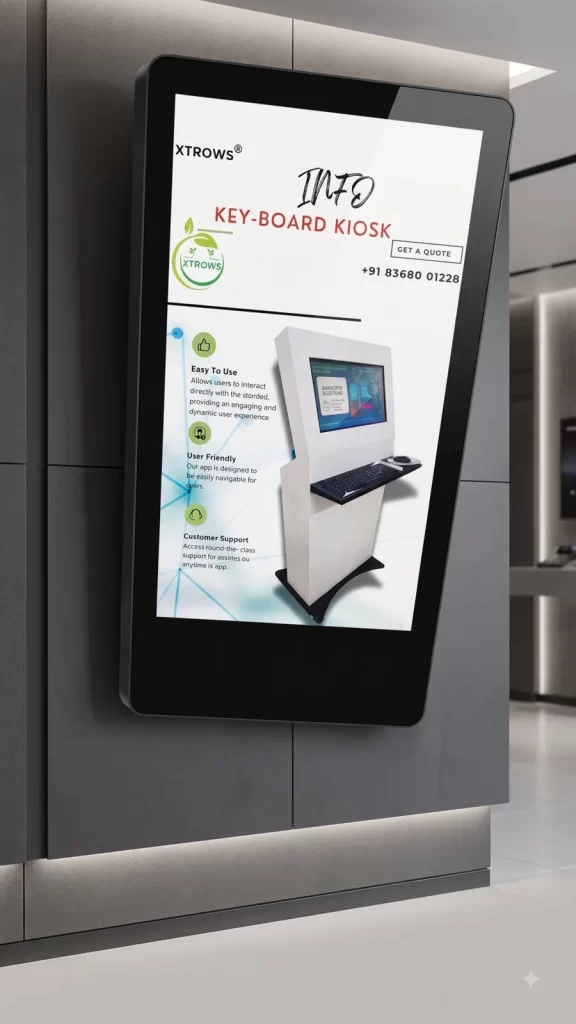 XTROWS Wall-Mount Commercial Display — view 18