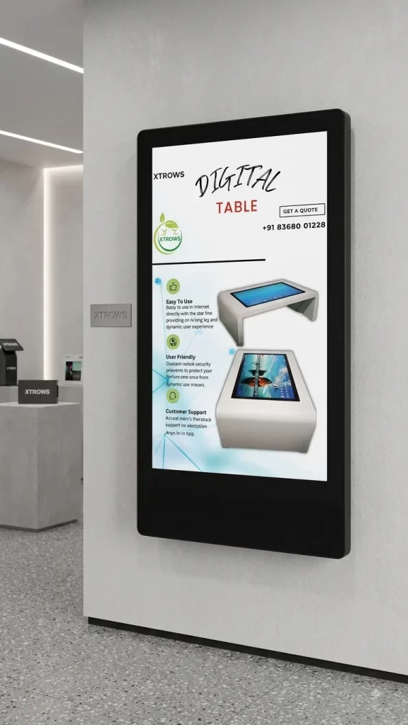 XTROWS Wall-Mount Commercial Display — view 19