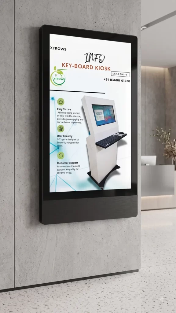 XTROWS Wall-Mount Commercial Display — view 20