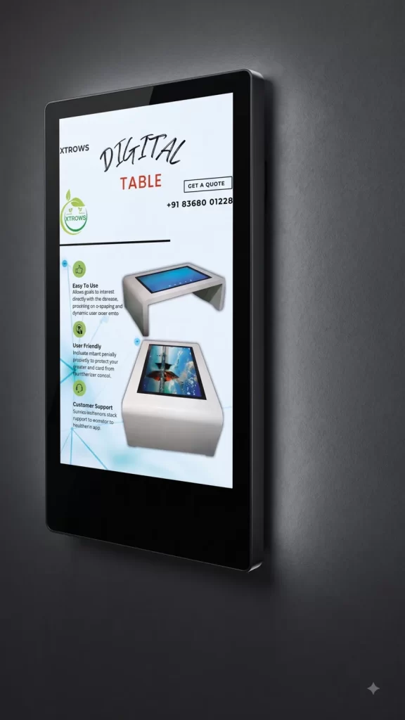 XTROWS Wall-Mount Commercial Display — view 21