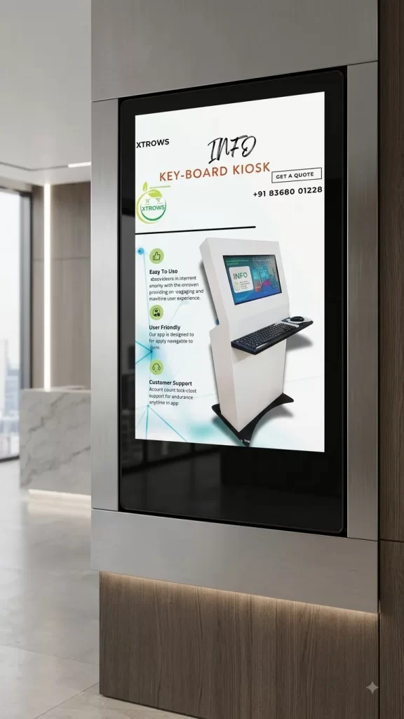XTROWS Wall-Mount Commercial Display — view 22