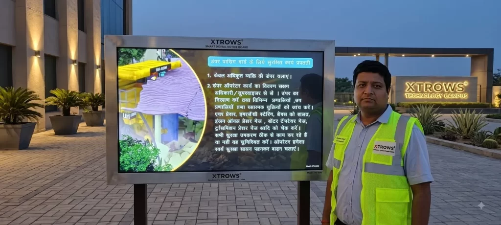 XTROWS Digital Notice Board — view 5