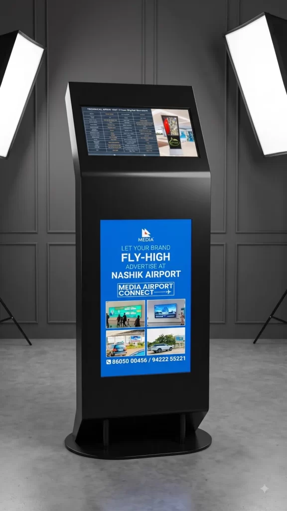 XTROWS Digital Signage Standee Kiosk — view 3