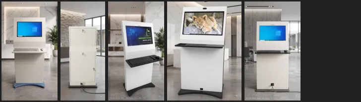 XTROWS Keyboard Kiosk — view 6