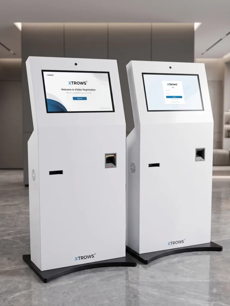 XTROWS Registration Kiosk — view 1