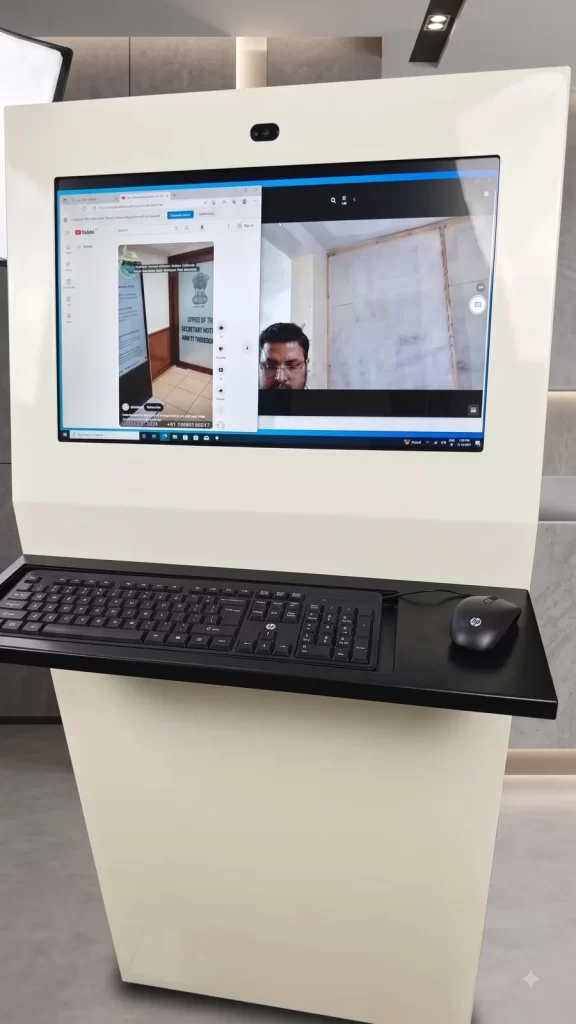 XTROWS Registration Kiosk — view 2