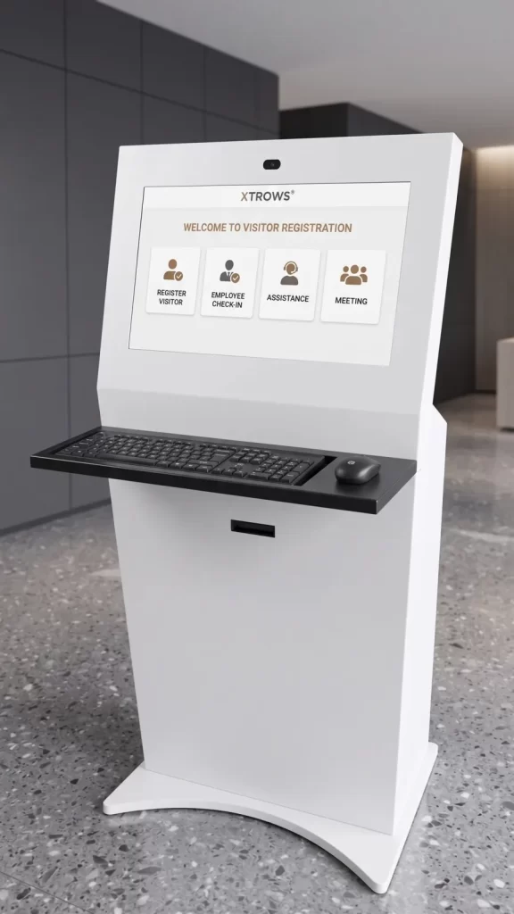XTROWS Registration Kiosk — view 3