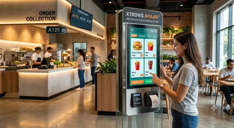 XTROWS AHAAR™ — Self-Service Food Ordering & POS