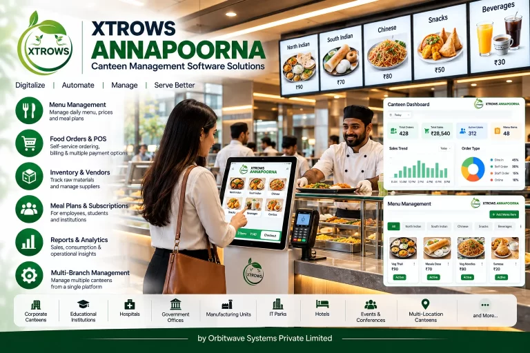 XTROWS ANNAPOORNA™ — Canteen Management