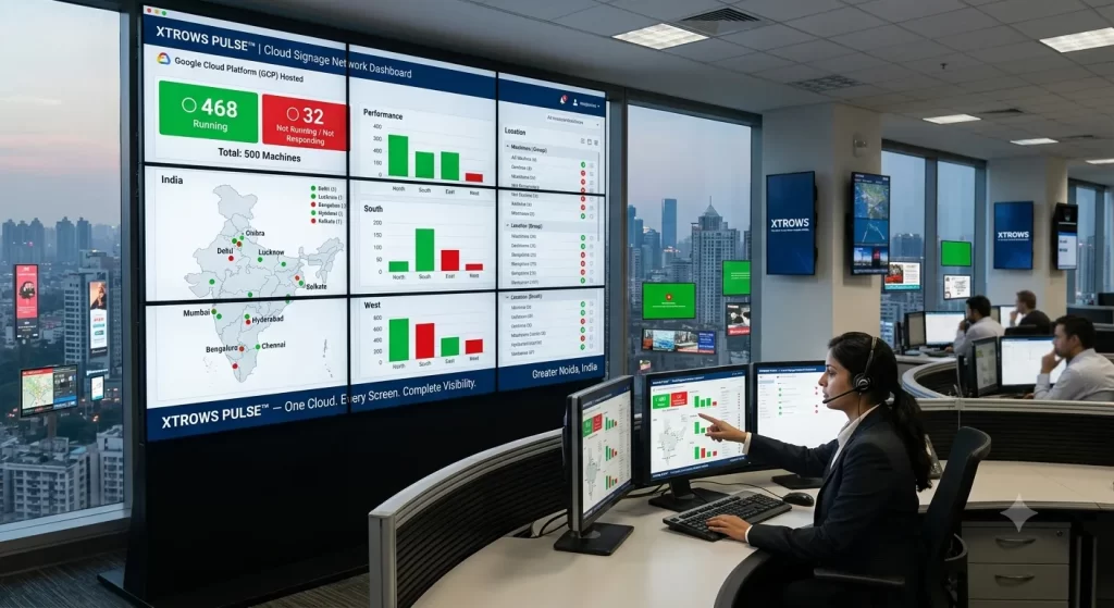 XTROWS PULSE™ — Cloud Signage — view 1